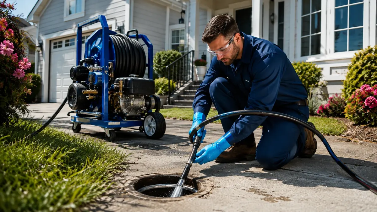 Residential Hydro Jet Drain Cleaning in California City