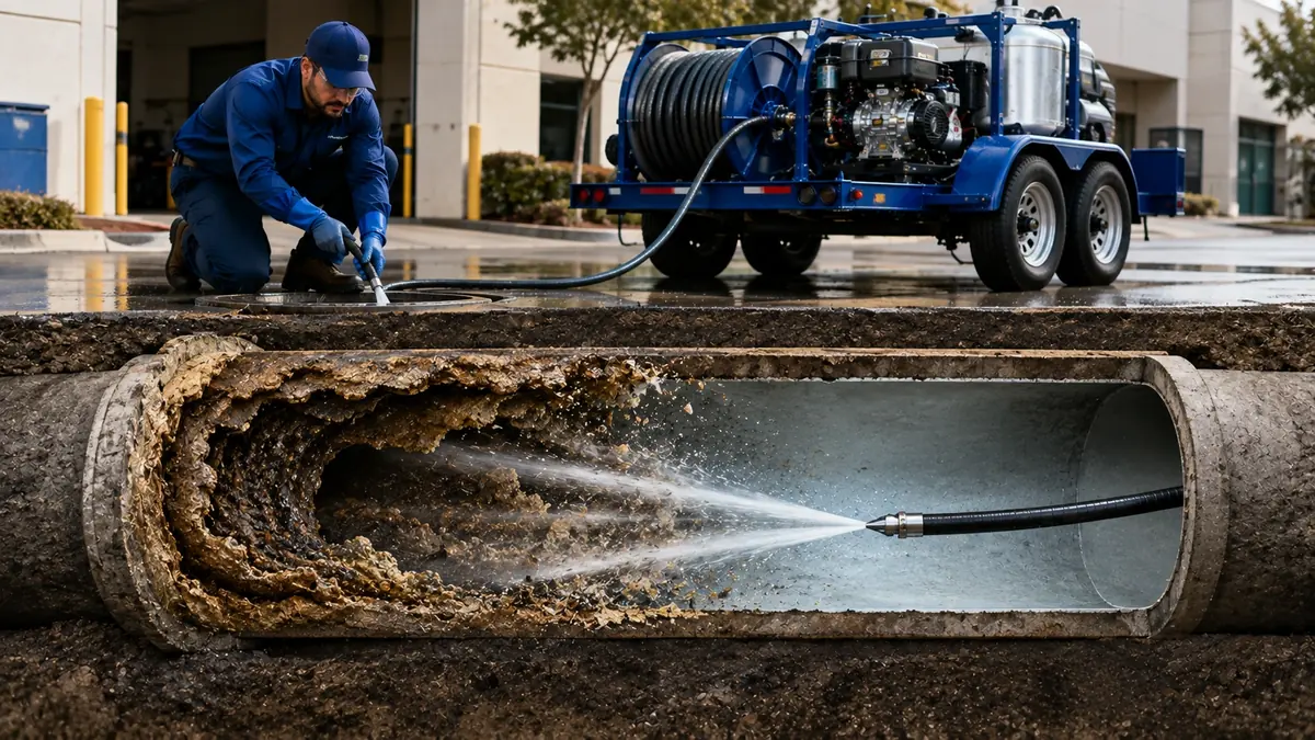 Sewer Pipe Descaling in California City